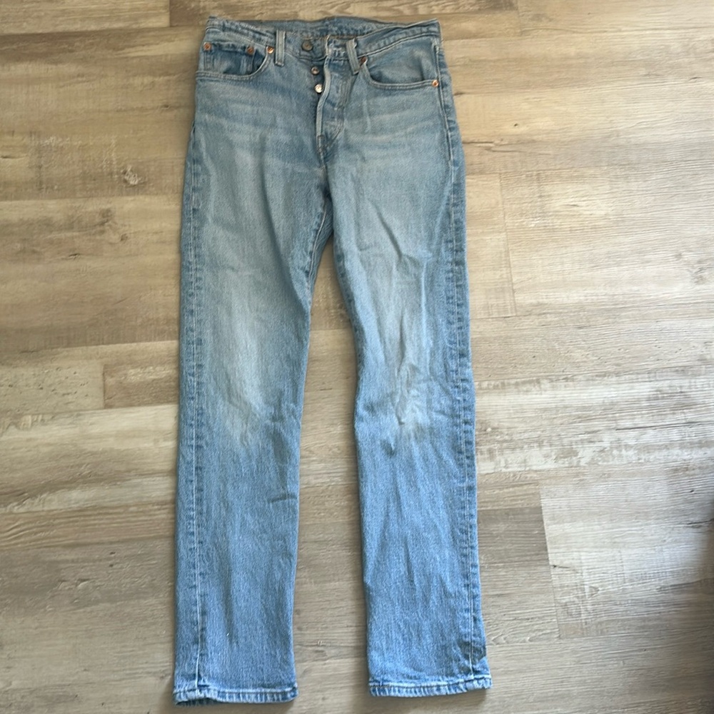 Levi’s 501 women’s denim jeans.